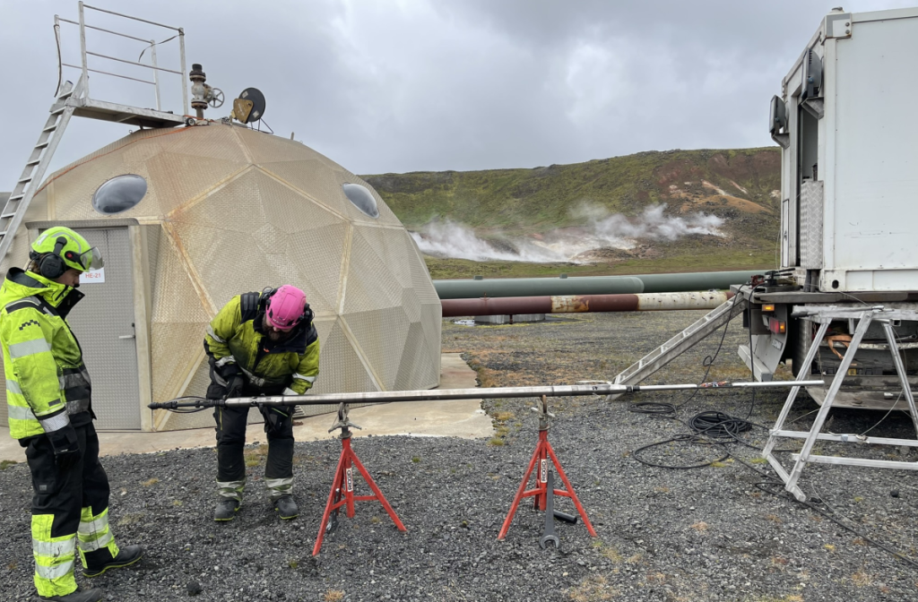 ISOR deploys high-temperature downhole sampler at Theistareykir geothermal wells