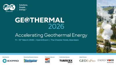 Registration open – Geothermal 2026: Accelerating Geothermal Energy, 11-12 March 2026