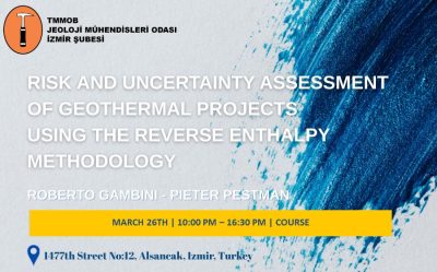Registration open – Risk and uncertainty assessment training for geothermal projects; Izmir, Türkiye
