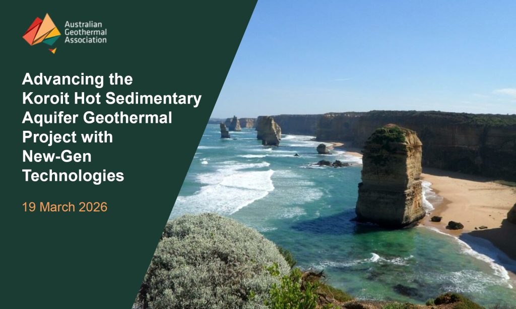 Webinar – Overview of Koroit Geothermal Project, Australia; 19 March 2026