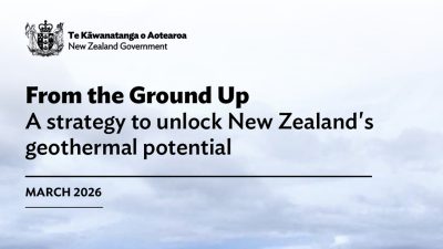 New Zealand launches long-term strategy for sustainable growth of geothermal sector