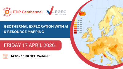 Webinar – Geothermal exploration and resource mapping with AI, 17 April 2026