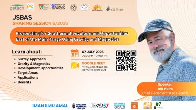 Webinar – Prospecting methods to reveal geothermal potential of Eastern Malaysia, 7 July 2026
