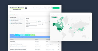CATF launches tool to accelerate geothermal collaboration and close research gaps
